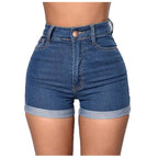 Sexy Slim Korean Fashion Jean Shorts - Bottoms - 4