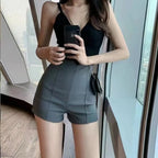 Sexy Slim Korean Fashion Jean Shorts - Bottoms - 8