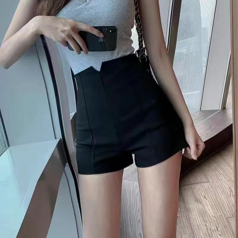 Sexy Slim Korean Fashion Jean Shorts - Black / L - Bottoms - Shirts & Tops - 9 - 2024