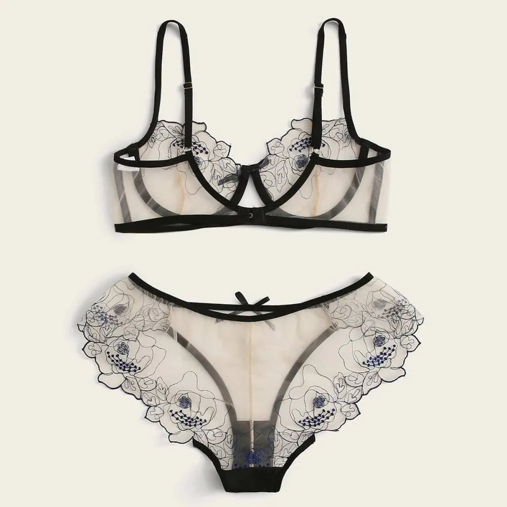 Sexy Transparent Lingerie Set - Women’s Clothing & Accessories - 11