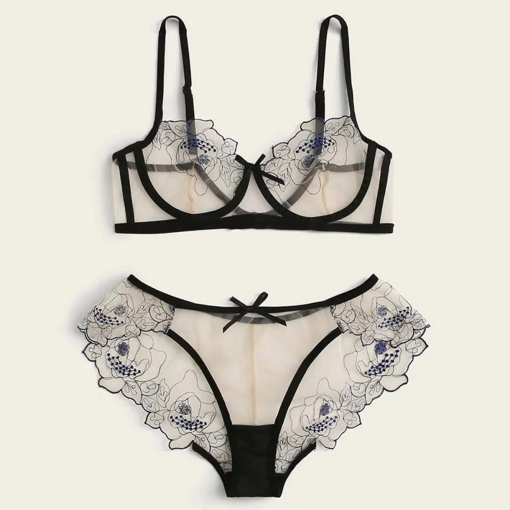Sexy Transparent Lingerie Set - Women’s Clothing & Accessories - 14