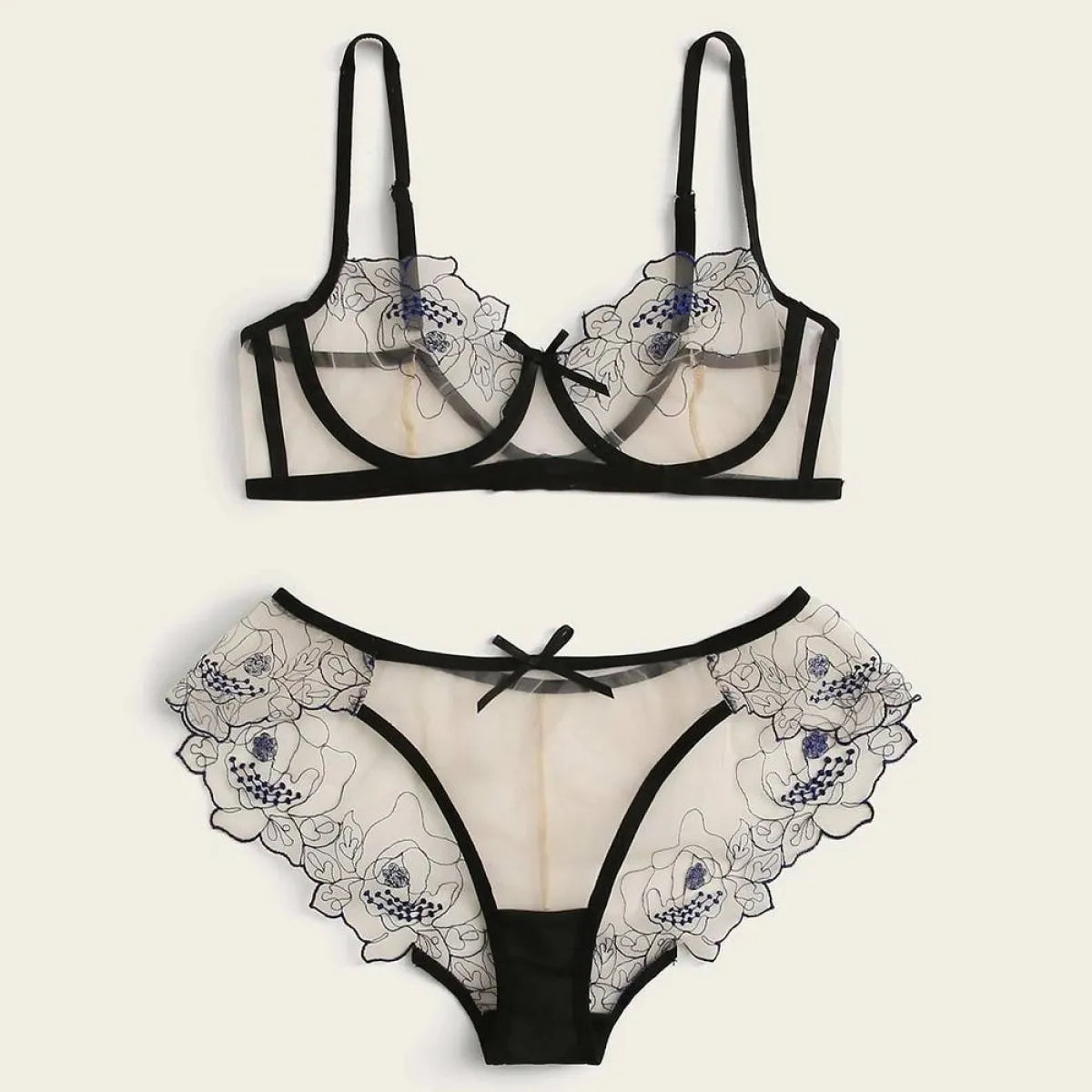 Sexy Transparent Lingerie Set - Women’s Clothing & Accessories - 15