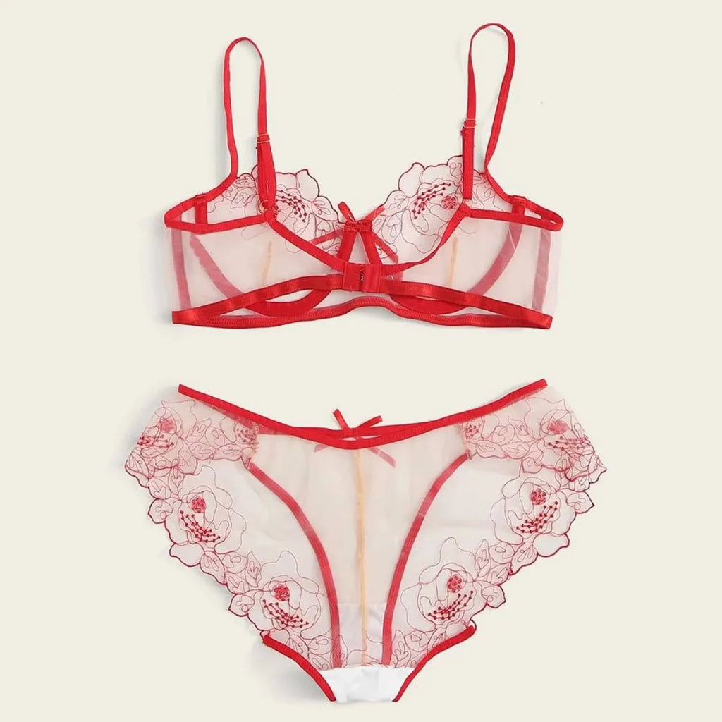 Sexy Transparent Lingerie Set - Women’s Clothing & Accessories - 2