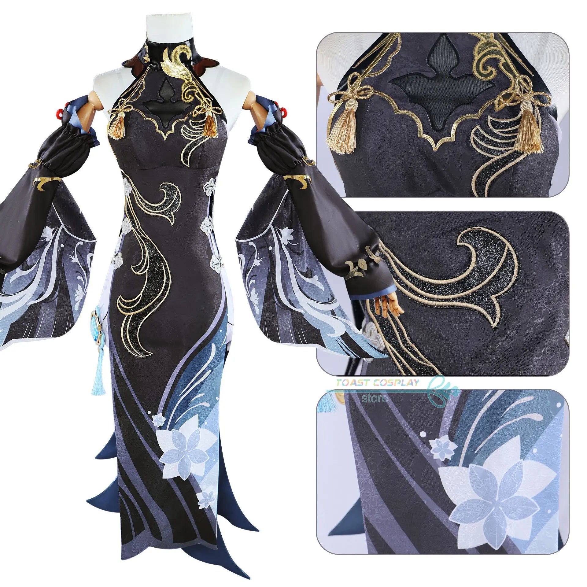 Shenhe Cosplay Costume - Genshin Impact - Cosplay - Costumes - 5 - 2024