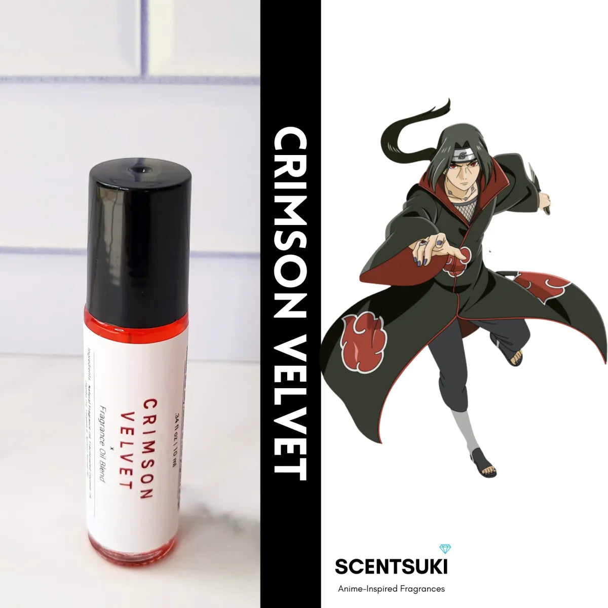 Crimson Velvet Anime Fragrance – Shinobi Inspired - Anime - Cosmetics - 1