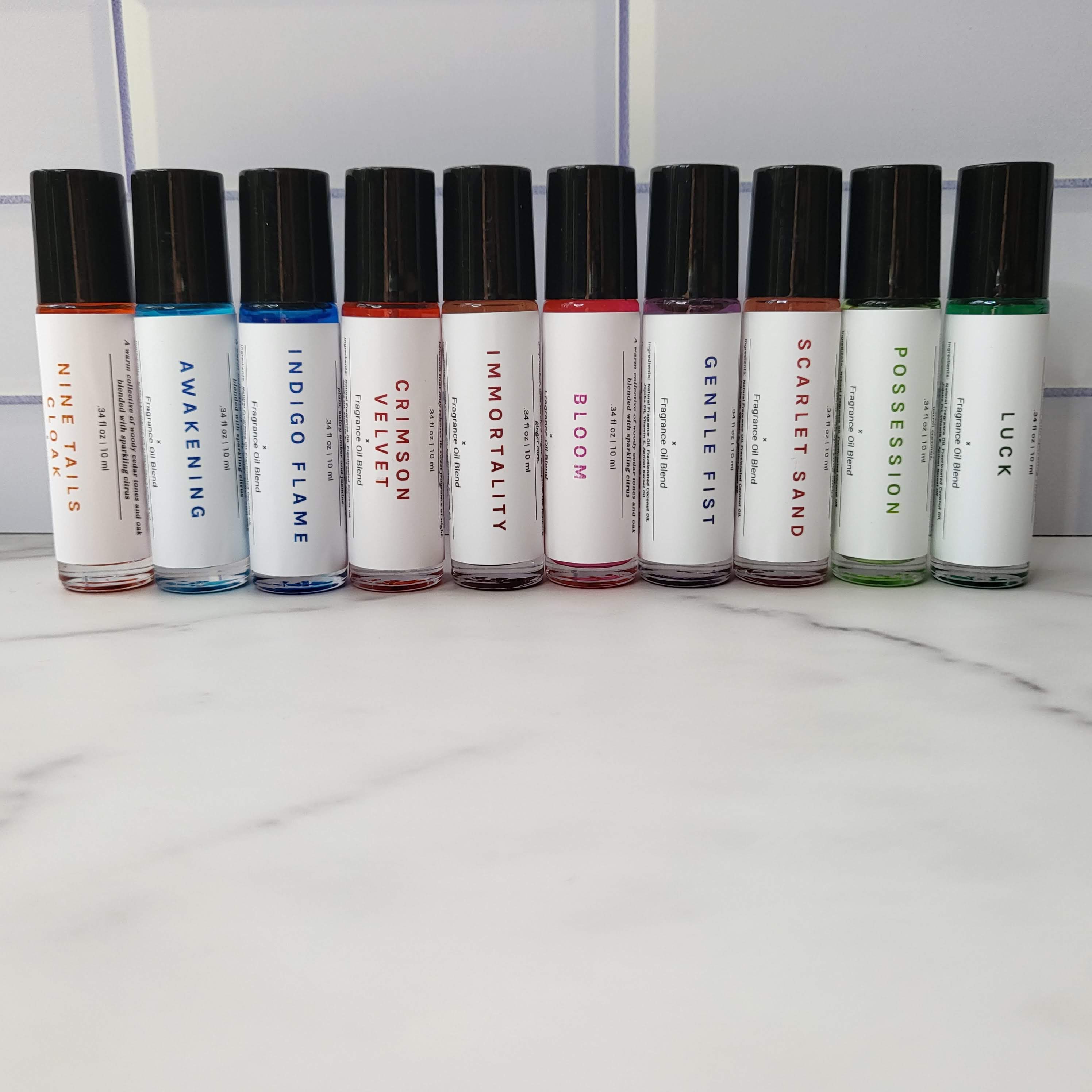 Shinobi Anime Inspired Fragrances