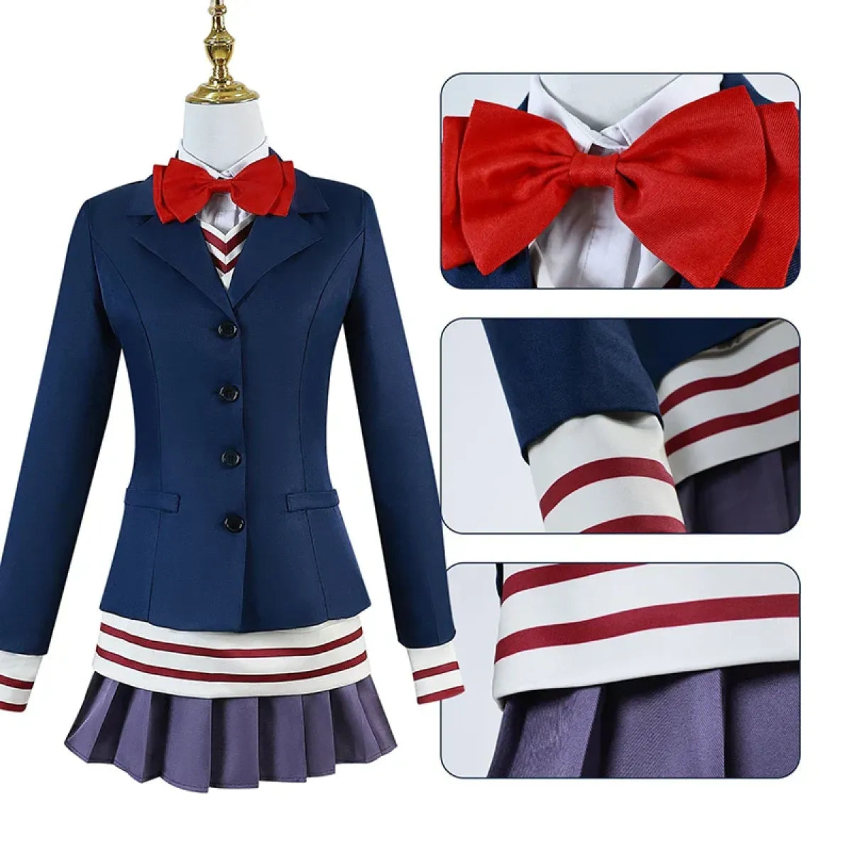 Shiratori Aira Dandadan School Cosplay Set - Anime - Cosplay - 2