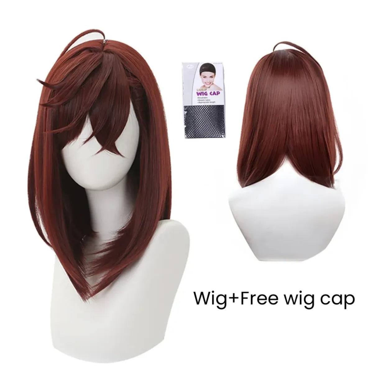 Momo Ayase Style Short Layered Cosplay Wig - Anime - Hair Accessories - 9