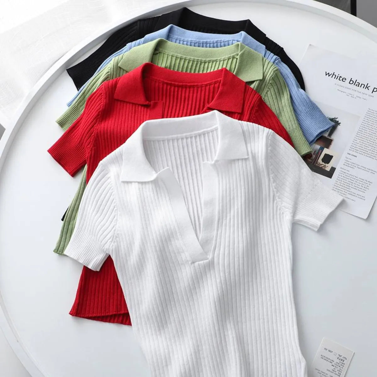 Women’s Short Sleeved Polo - Women’s Clothing & Accessories - 18