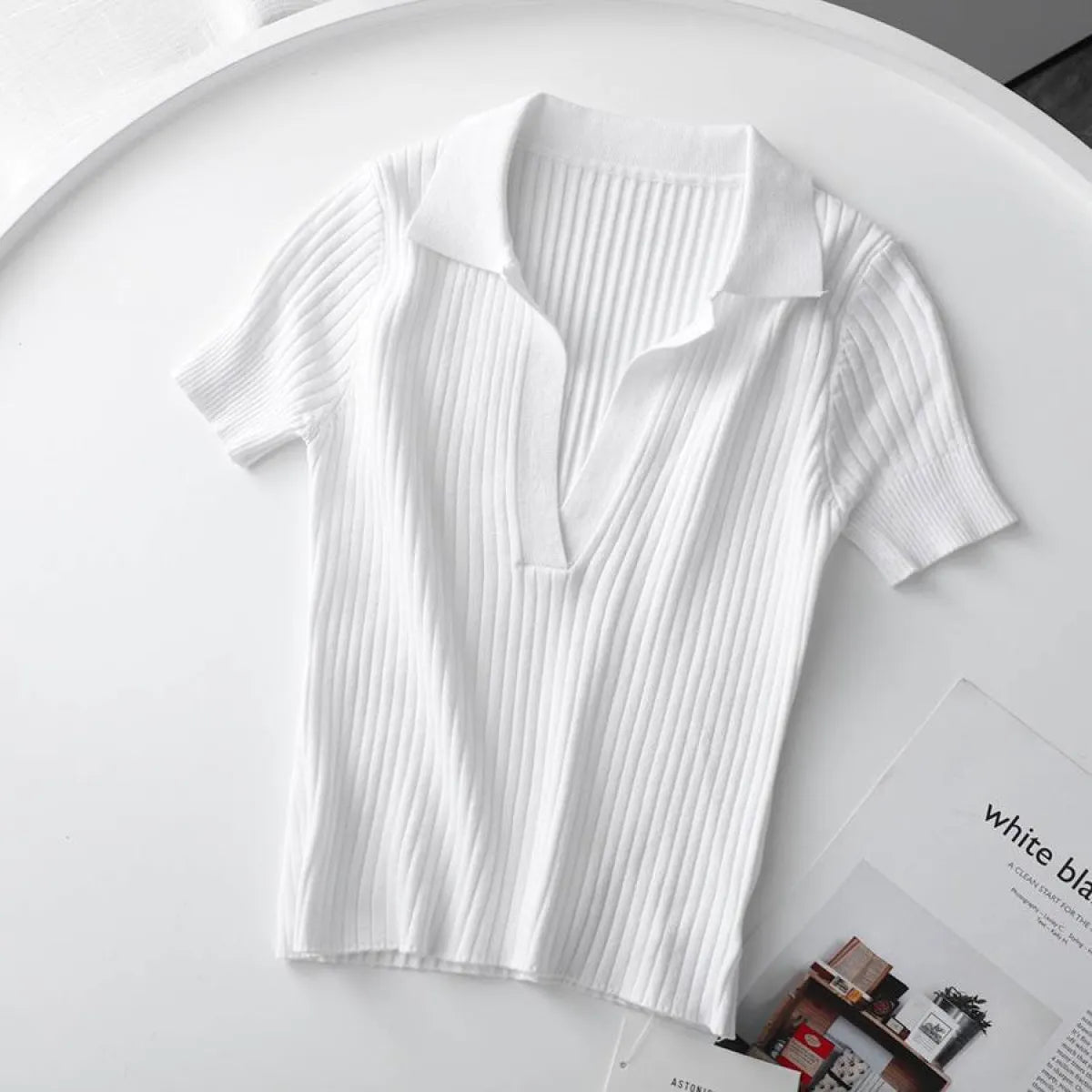 Women’s Short Sleeved Polo - Women’s Clothing & Accessories - 20