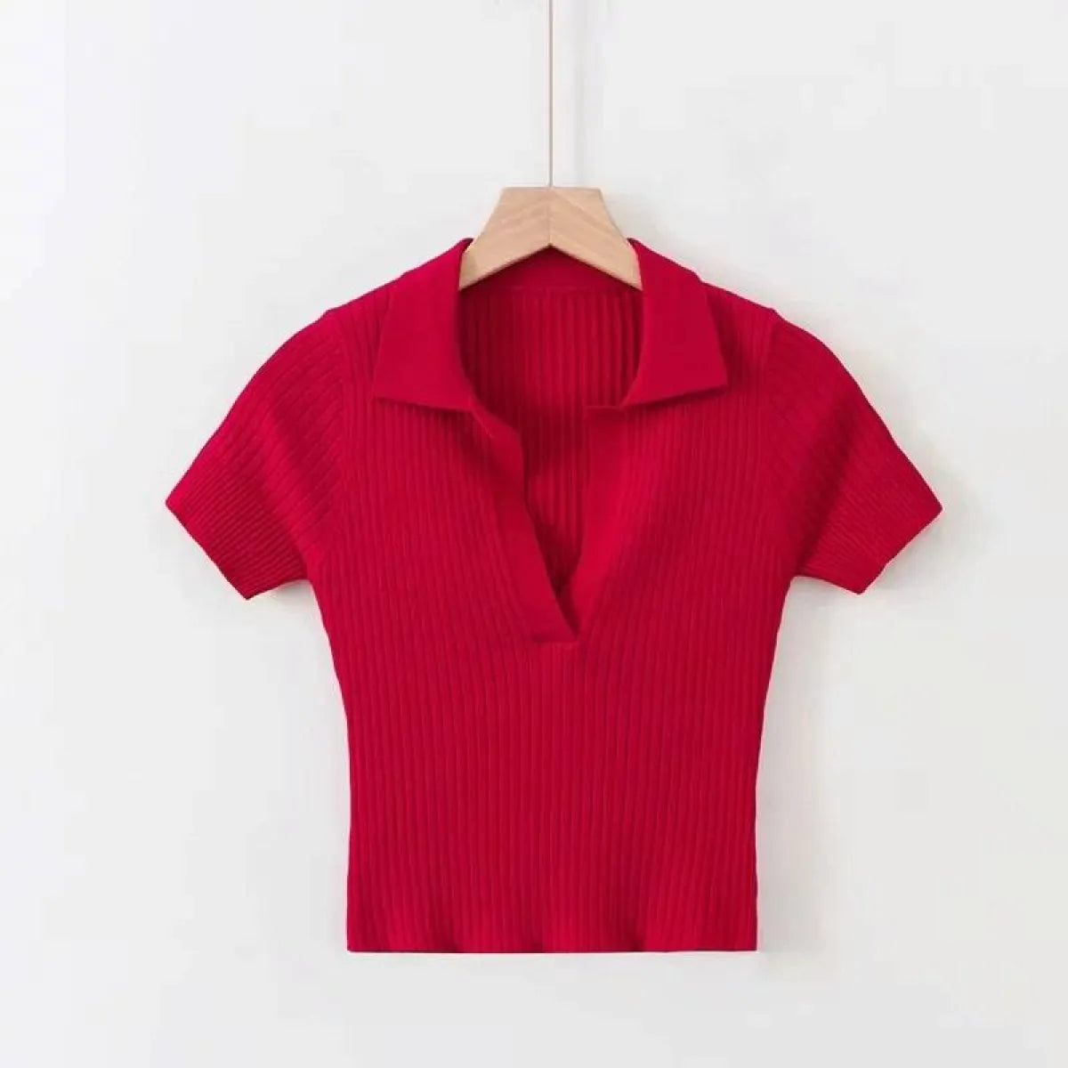 Women’s Short Sleeved Polo - Women’s Clothing & Accessories - 34