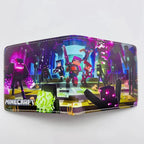 Minecraft Cartoon Bifold Short Wallet - Women Bags & Wallets - Wallets - 10