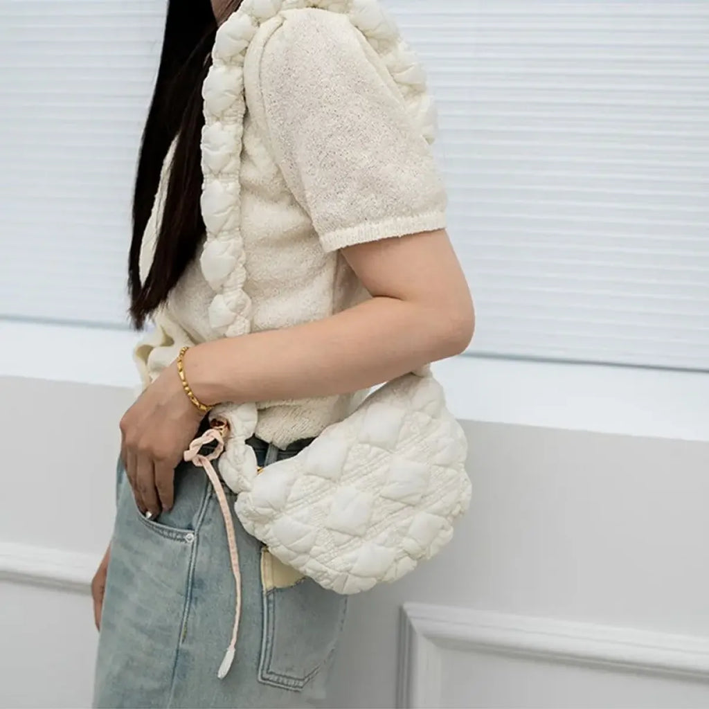 Harajuku Quilted Shoulder Bag - Women’s Clothing & Accessories - Purses - 16