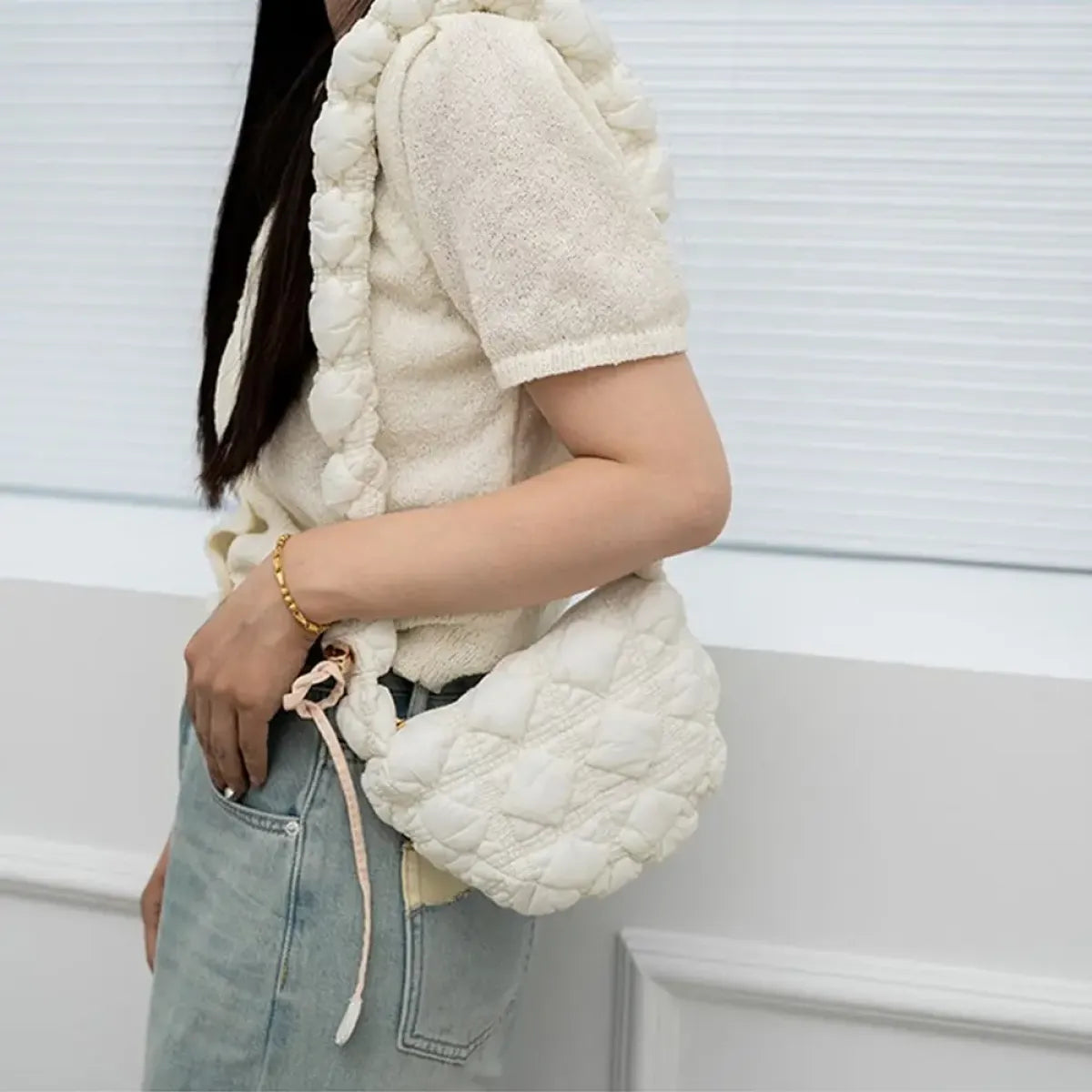 Harajuku Quilted Shoulder Bag - Women’s Clothing & Accessories - Purses - 16