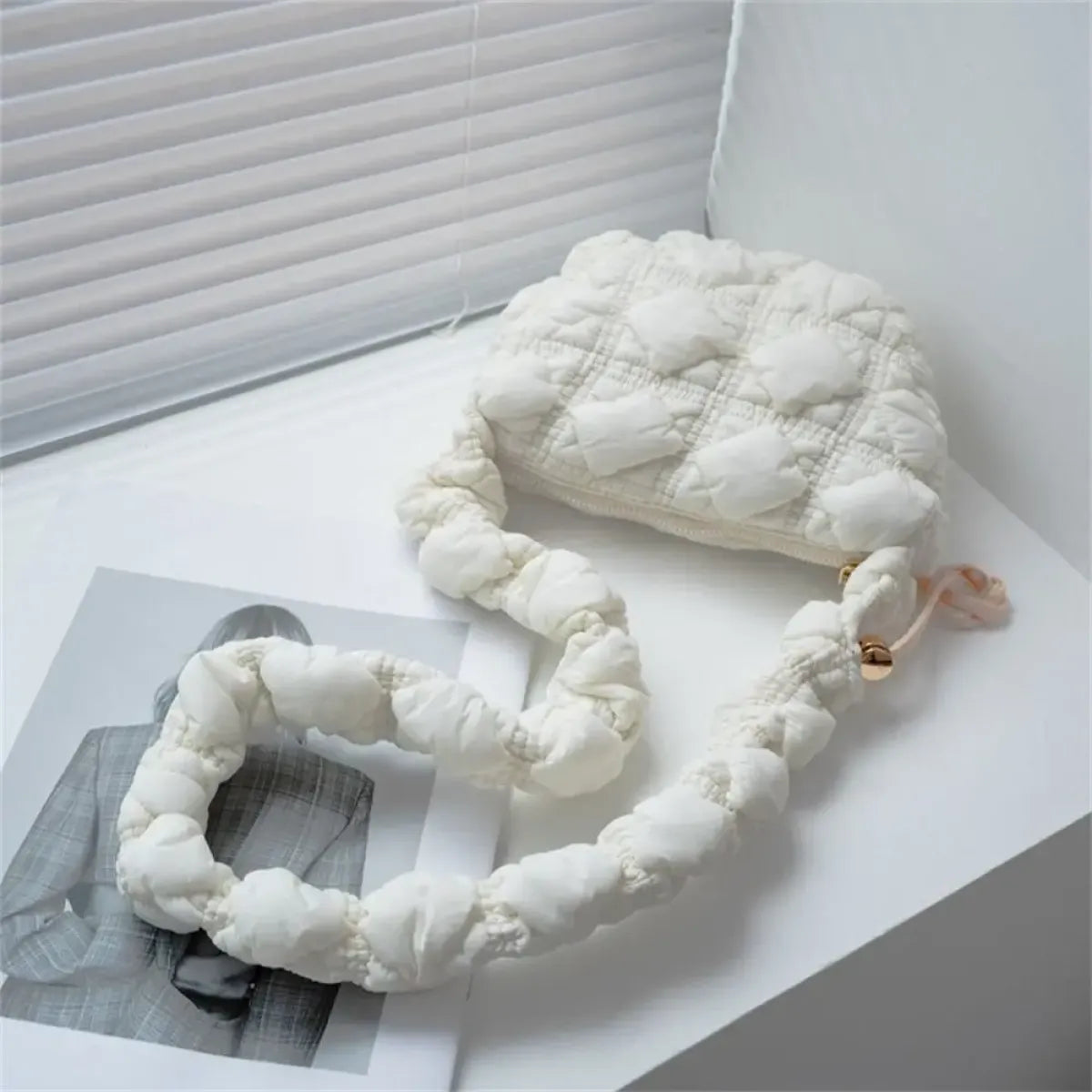 Harajuku Quilted Shoulder Bag - Women’s Clothing & Accessories - Purses - 25