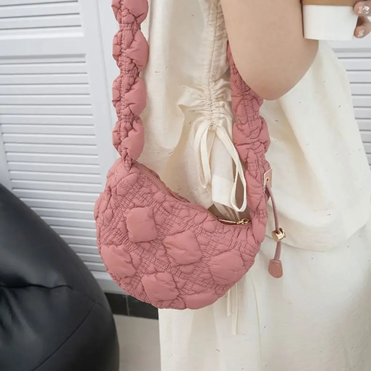 Harajuku Quilted Shoulder Bag - Women’s Clothing & Accessories - Purses - 5