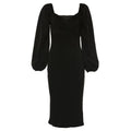 Off Shoulder Lantern Sleeve Dress - All Dresses - 14