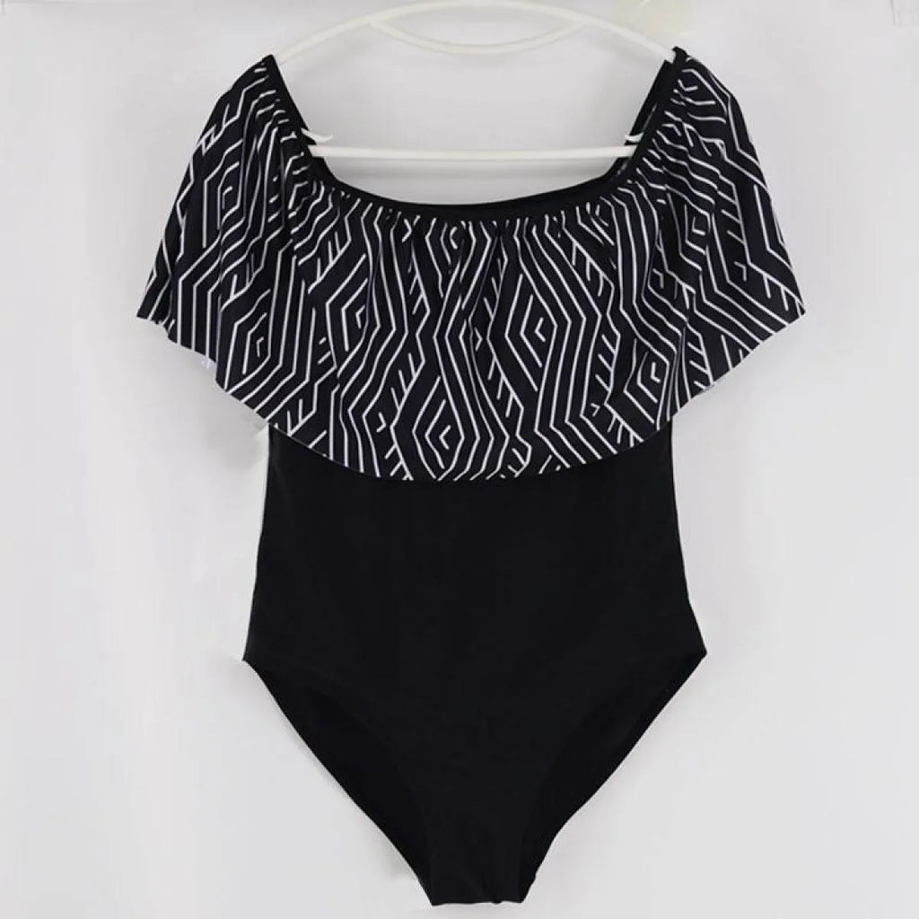 Sexy Off The Shoulder Swimsuit - Women’s Clothing & Accessories - 13