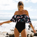 Sexy Off The Shoulder Swimsuit - Women’s Clothing & Accessories - 20