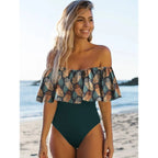 Sexy Off The Shoulder Swimsuit - Women’s Clothing & Accessories - 22