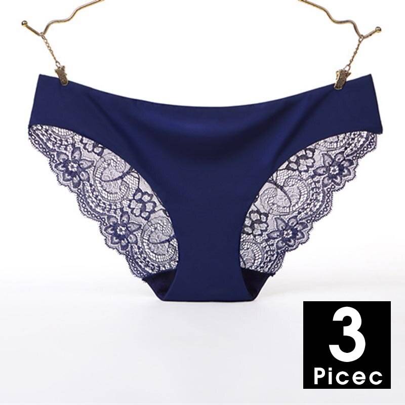 Silk Multipack 3 Pcs Set - Air Force Blue / XL / 3 Pcs - Women’s Clothing & Accessories - Underwear - 34 - 2024