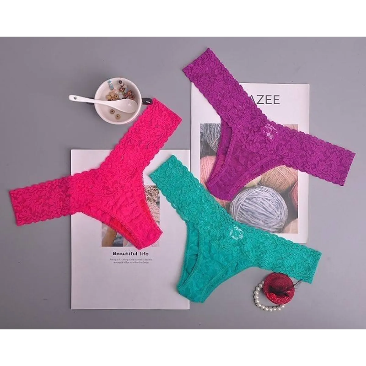 Silk Sexy Thongs for Women - Women’s Clothing & Accessories - 12