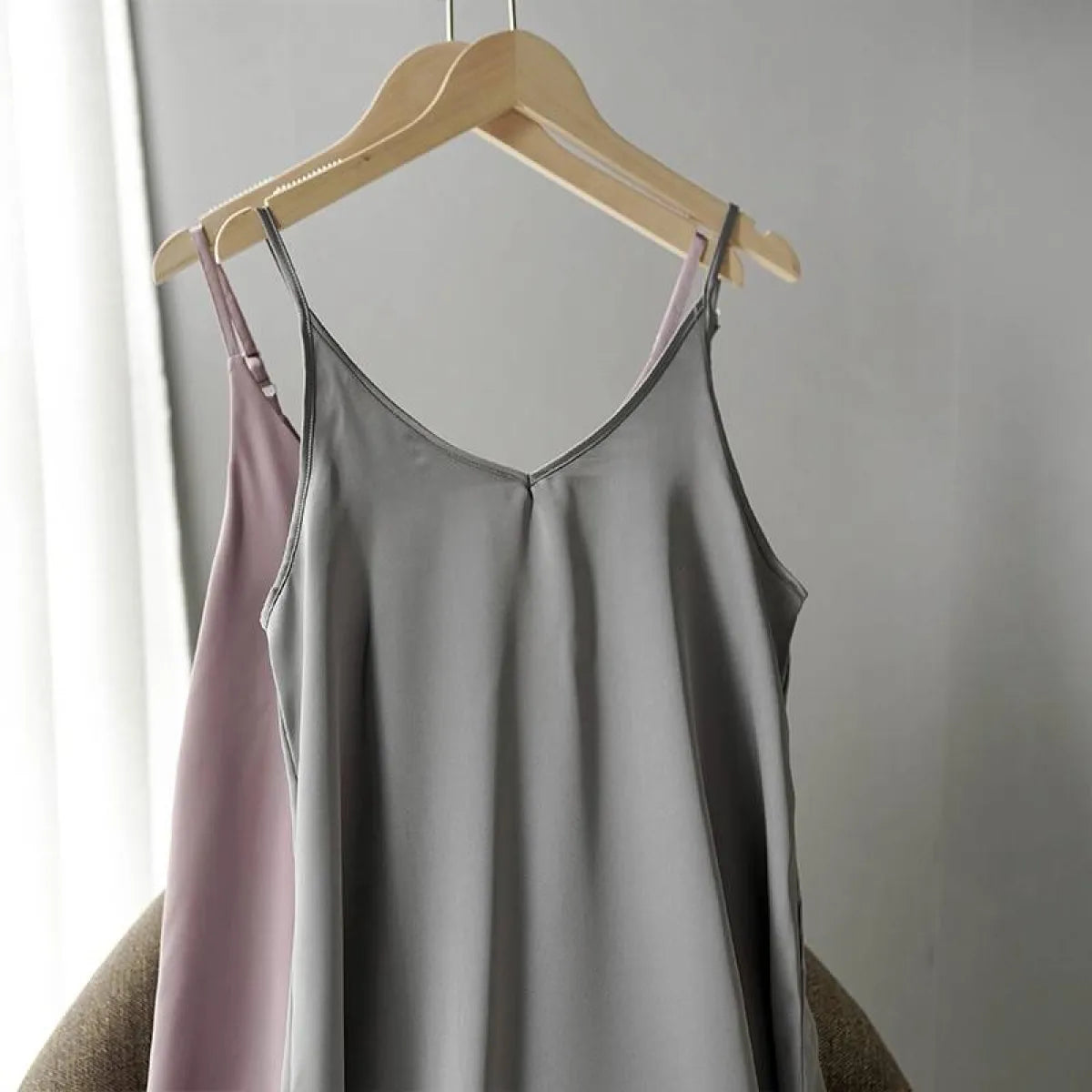 Silk Slip Dress - All Dresses - 15