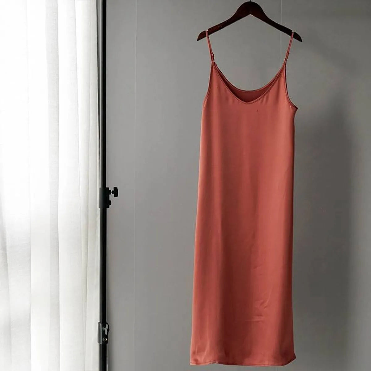 Silk Slip Dress - All Dresses - 5
