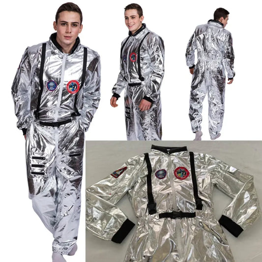 Silver Astronaut Space Jumpsuit Costume - Dresses - Cosplay - 1