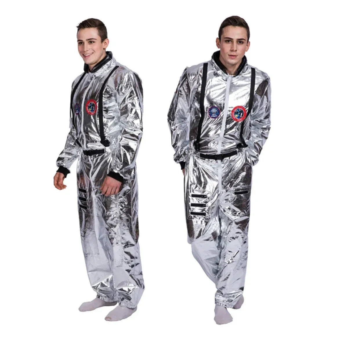 Silver Astronaut Space Jumpsuit Costume - Dresses - Cosplay - 3