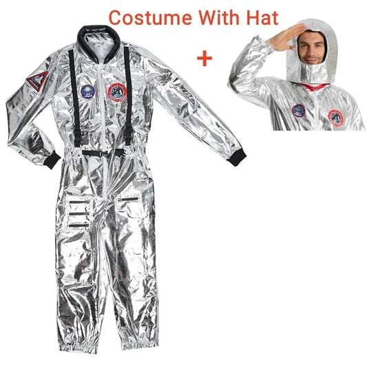 Silver Astronaut Space Jumpsuit Costume - Best Sellers - Cosplay - 7