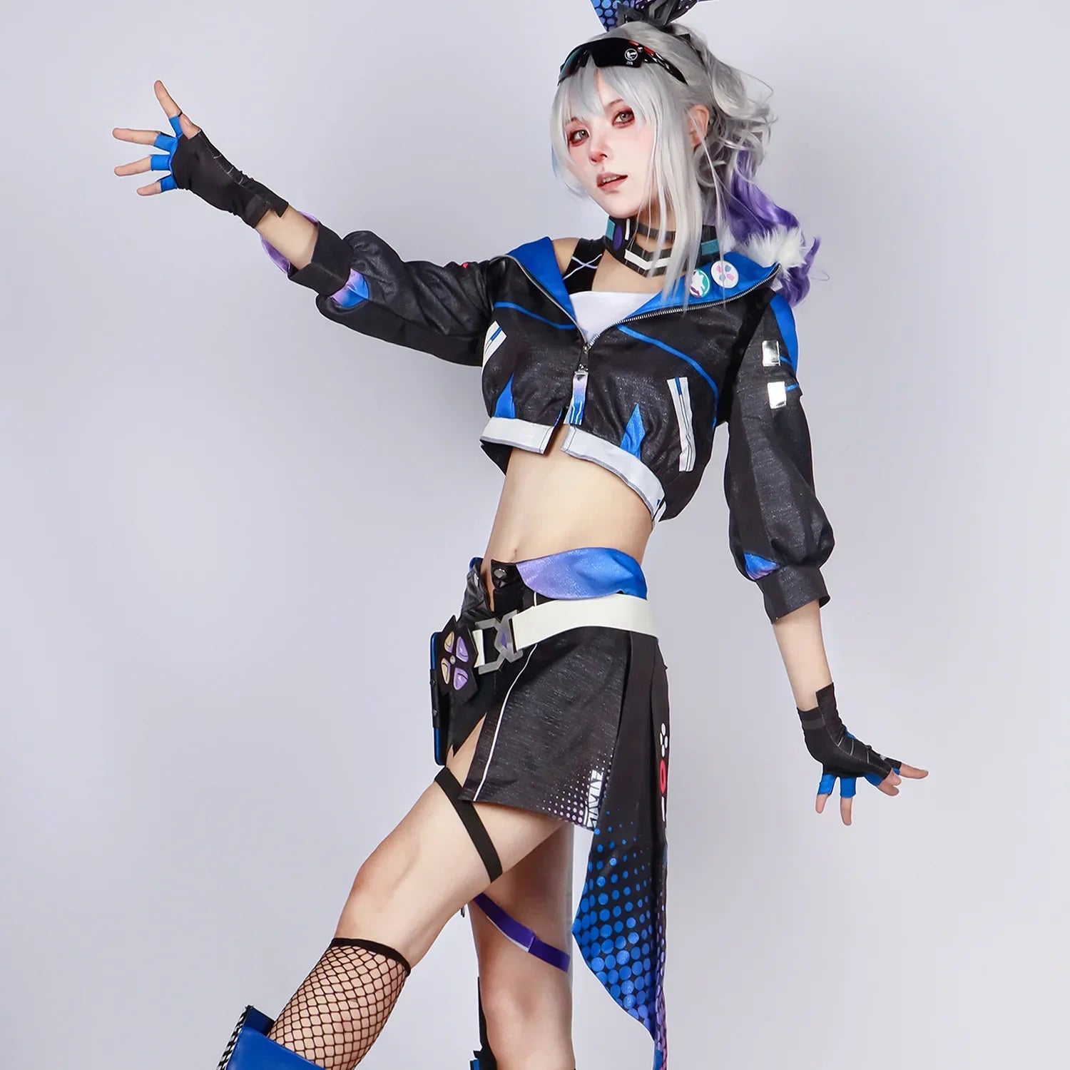 Honkai Star Rail Silver Wolf Cosplay Costume - Bottoms - Costumes - 3 - 2024