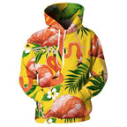 Plus Size Tropical Hoodie - Hoodies & Sweatshirts - 1