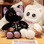 Gothic Skeleton Cat Plushie - Plushies - Plushie - 1
