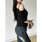 Punk Harajuku Off Shoulder T-Shirt - T-Shirts - T-Shirts - 3