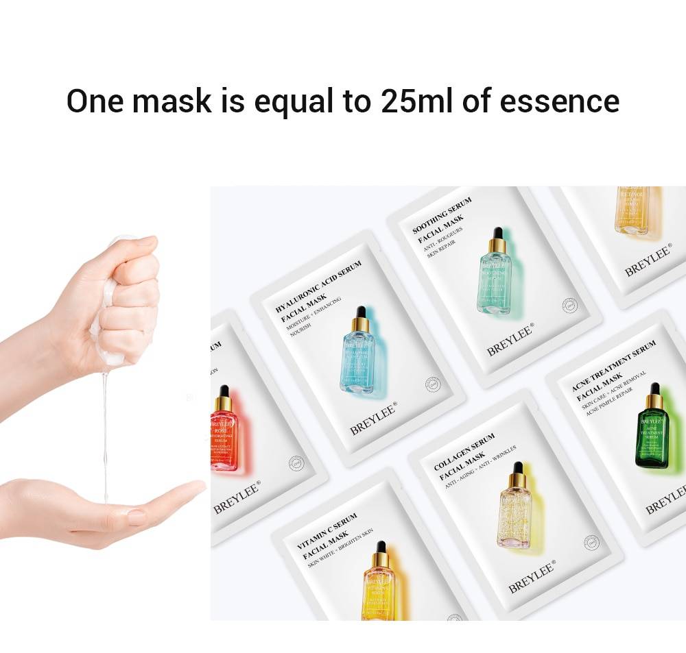 Collagen Facial Sheet Mask - Skin Care - Shirts & Tops - 10 - 2024