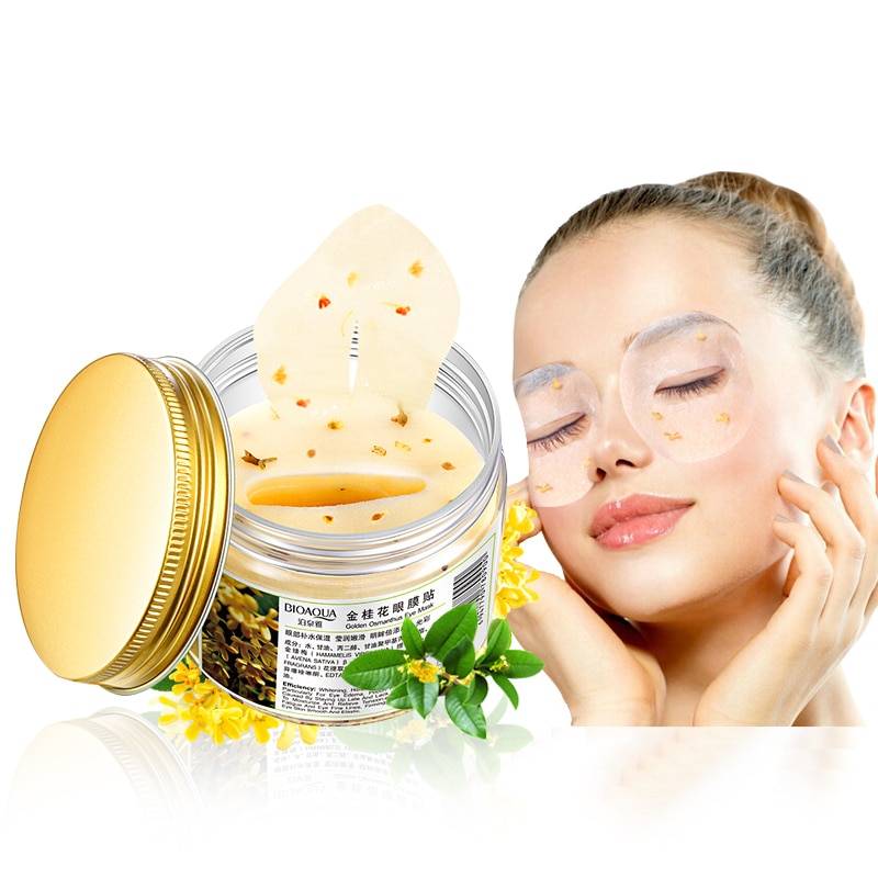 Gold Osmanthus Collagen Eye Patches 80 Pcs Set - Skin Care - Health & Beauty - 3 - 2024