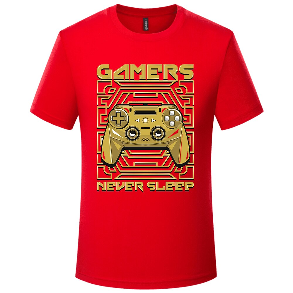 Gamers Never Sleep T-Shirt - Red / M / Nearest Warehouse - T-Shirts - Shirts & Tops - 4 - 2024