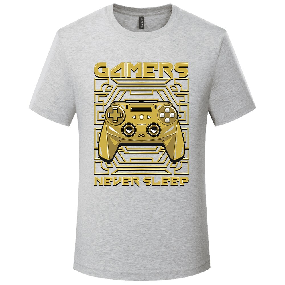 Gamers Never Sleep T-Shirt - Gray / M / Nearest Warehouse - T-Shirts - Shirts & Tops - 6 - 2024