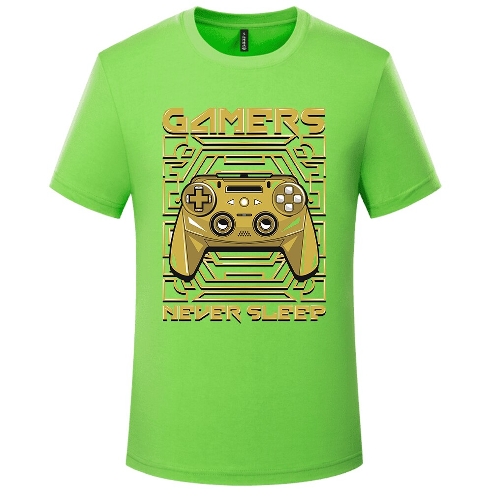 Gamers Never Sleep T-Shirt - Green / M / Nearest Warehouse - T-Shirts - Shirts & Tops - 9 - 2024