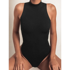 Gothic High Neck Sleeveless Bodysuit - Women’s Clothing & Accessories - Bodysuits - 4
