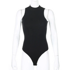 Gothic High Neck Sleeveless Bodysuit - Women’s Clothing & Accessories - Bodysuits - 5