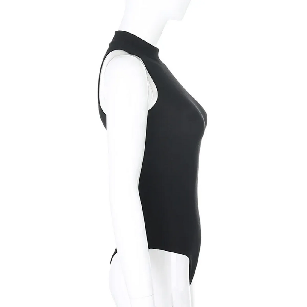 Gothic High Neck Sleeveless Bodysuit - Women’s Clothing & Accessories - Bodysuits - 6