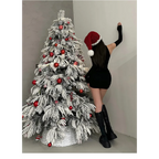 Sleeveless Mini Dress: High Neck Lace-Up - All Dresses - 24