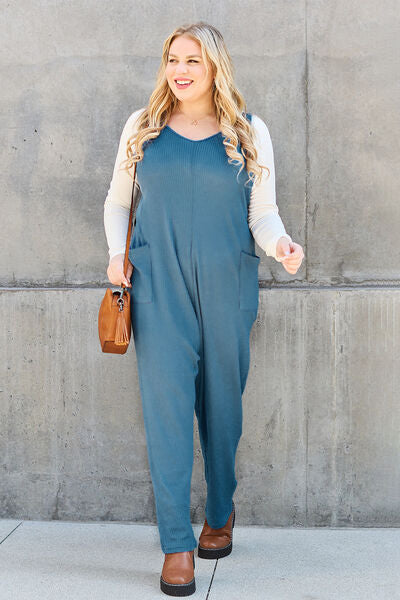 Sleeveless Straight Jumpsuit - Women’s Clothing & Accessories - Jumpsuits & Rompers - 10 - 2024