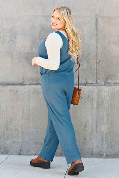 Sleeveless Straight Jumpsuit - Women’s Clothing & Accessories - Jumpsuits & Rompers - 11 - 2024