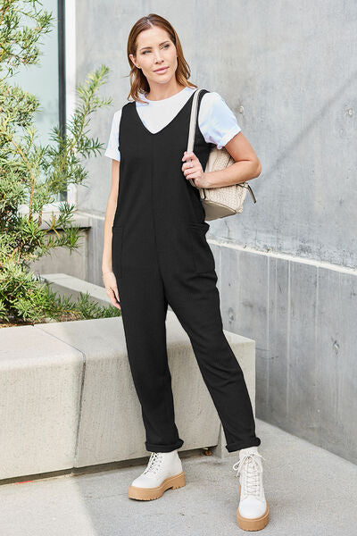 Sleeveless Straight Jumpsuit - Women’s Clothing & Accessories - Jumpsuits & Rompers - 14 - 2024