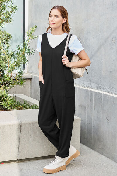 Sleeveless Straight Jumpsuit - Women’s Clothing & Accessories - Jumpsuits & Rompers - 16 - 2024