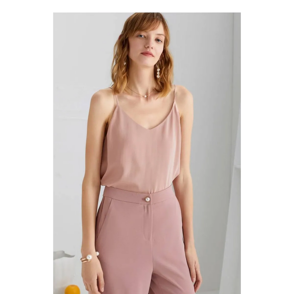 Sleeveless V-Neck Tops - Women’s Clothing & Accessories - 8