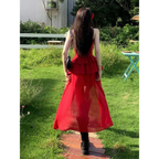 3D Flower Ruffle Irregular Hem Harajuku Dress - All Dresses - Dress - 4